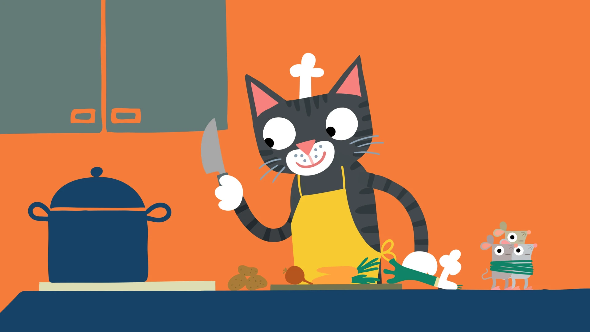 Cat still 5
