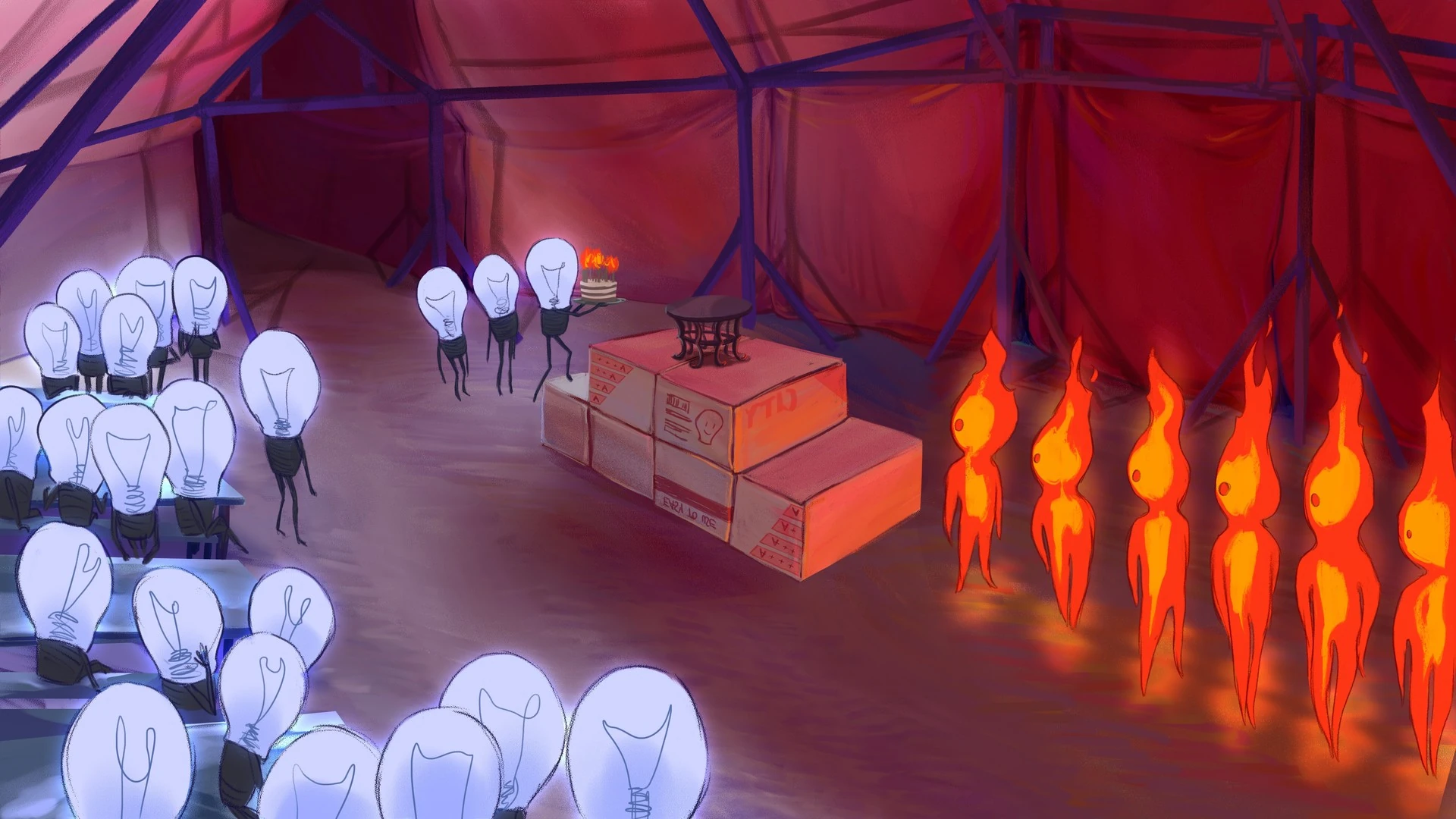 Lights still 8