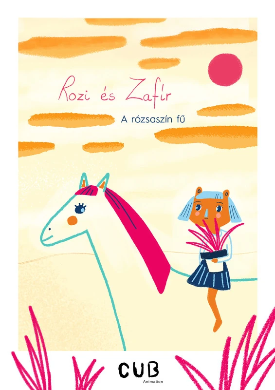 Rosie and Sapphire: The Pink Grass still 7