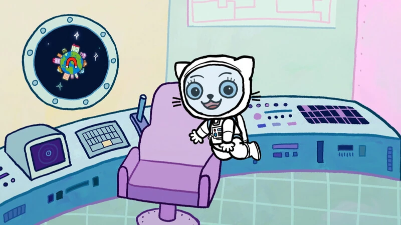 Kitty Kotty in Space poster