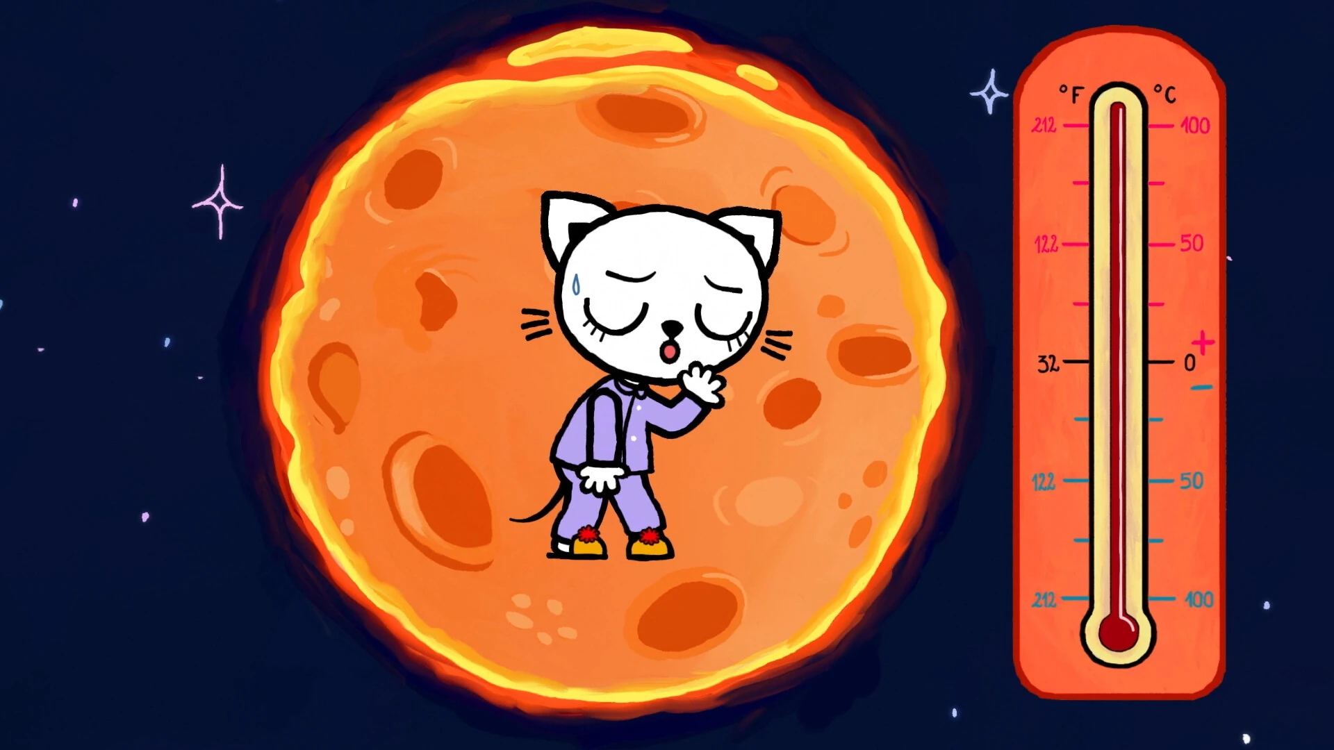 Kitty Kotty in Space still 2