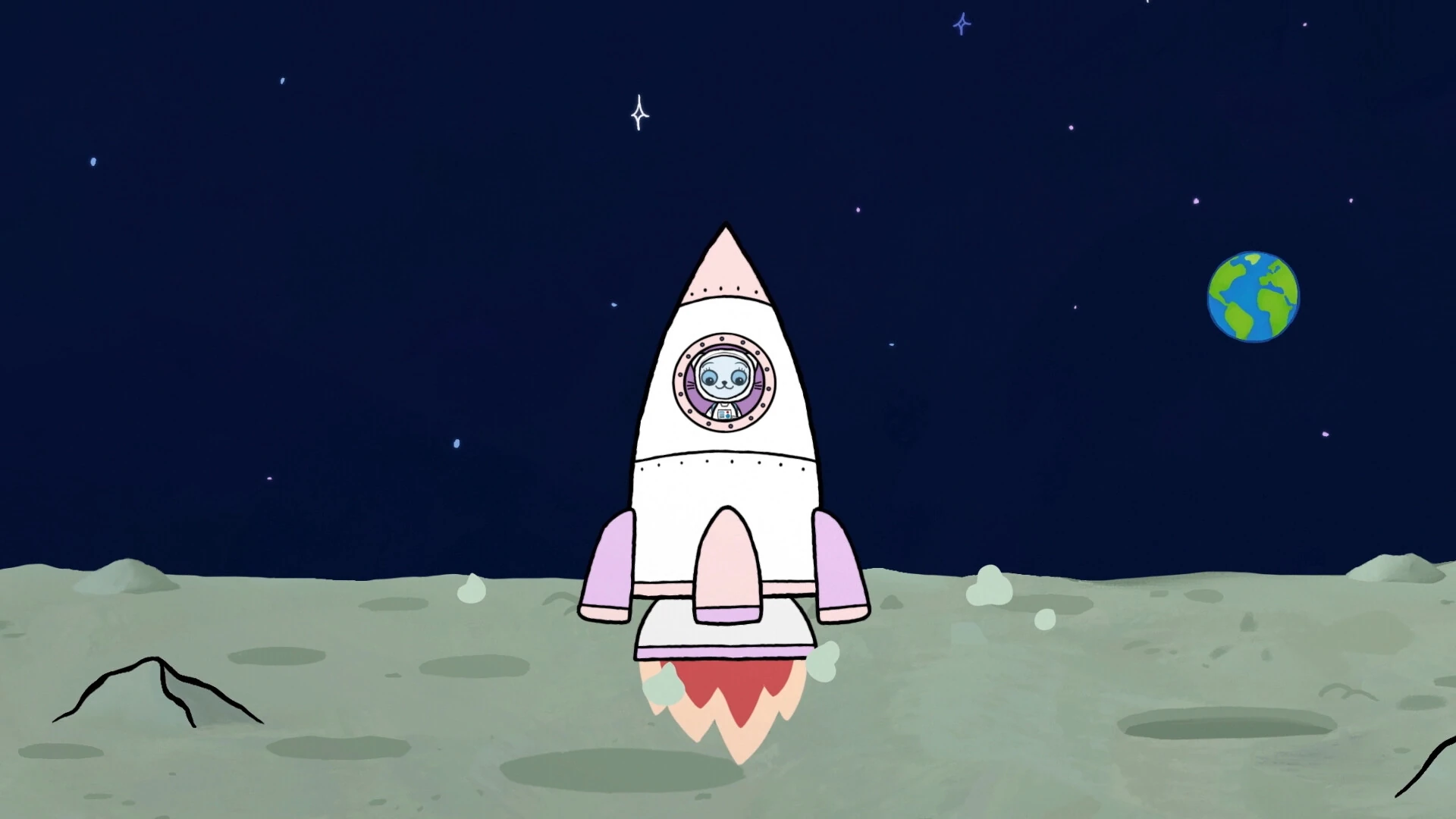 Kitty Kotty in Space still 7