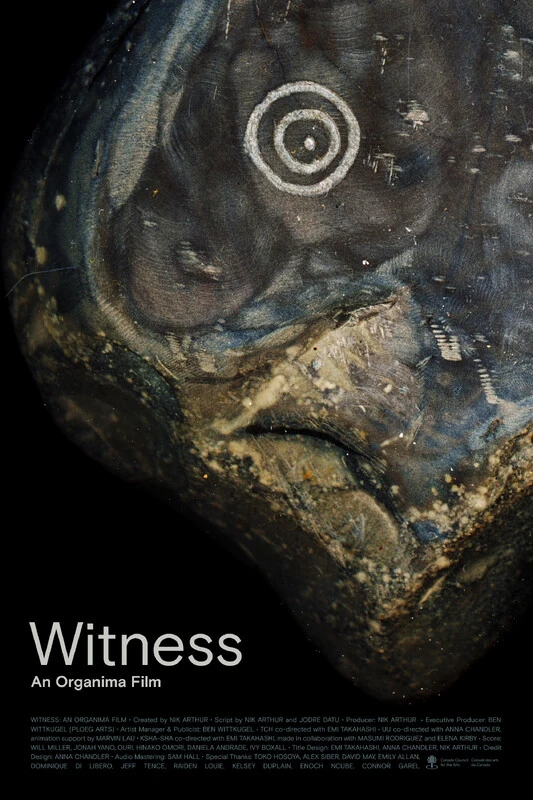 Witness: An Organima Film poster