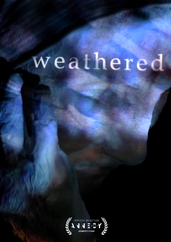 Weathered poster
