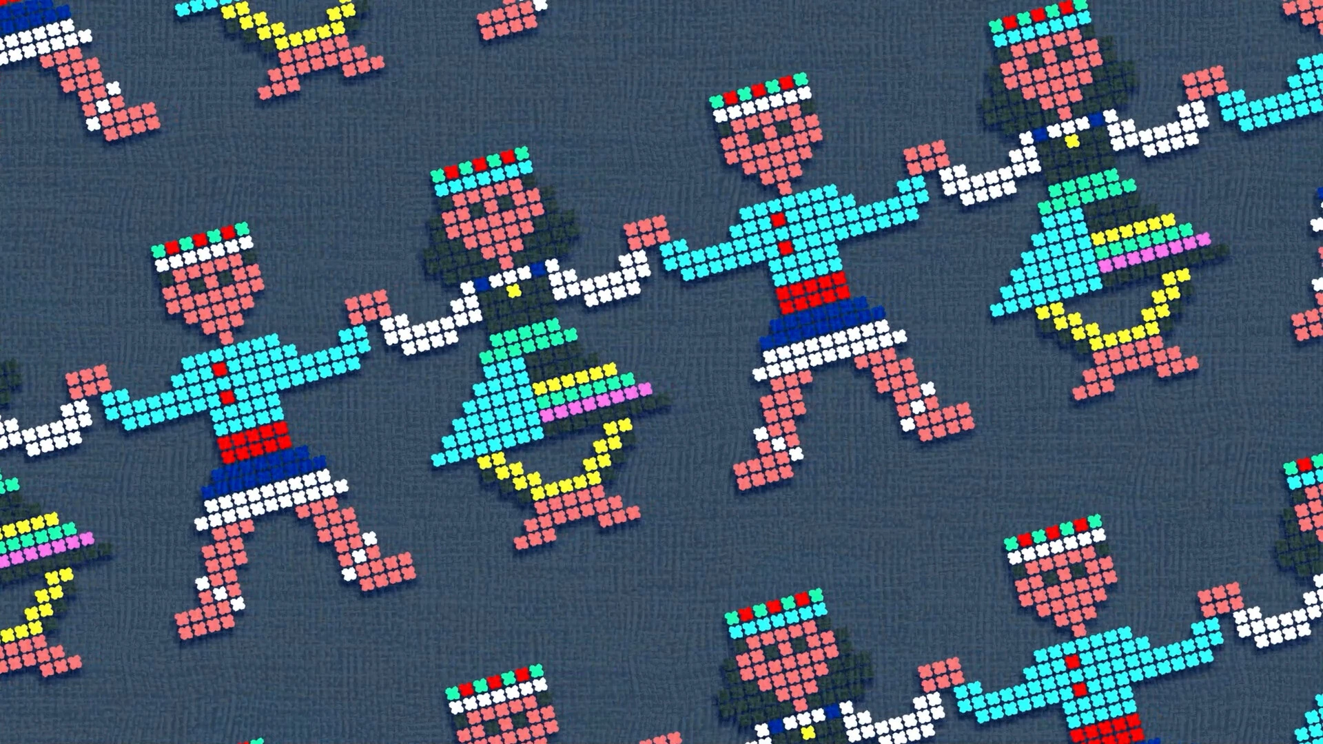 Miss You in Dancing Cross-stitch still 5