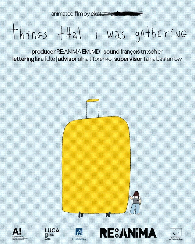 things that i was gathering poster
